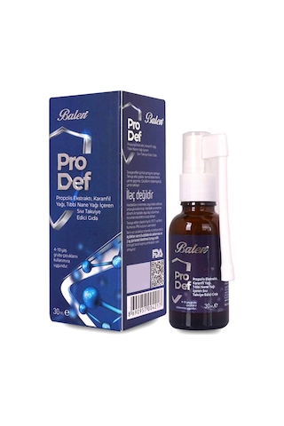 Balen Prodef Propolis Karanfil Yağı Boğaz Spreyi 30 Ml 2 Adet