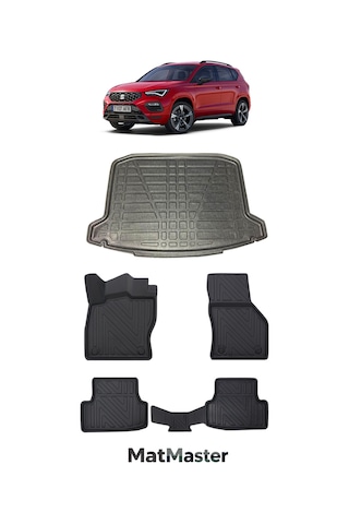 Seat Ateca 2016 Model 5d Premium Ekstra Havuzlu Paspas