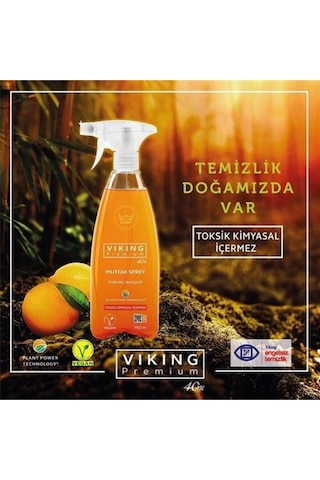 Viking Premium Mutfak Spreyi Turunç Bahçesi 4 x 750 ML