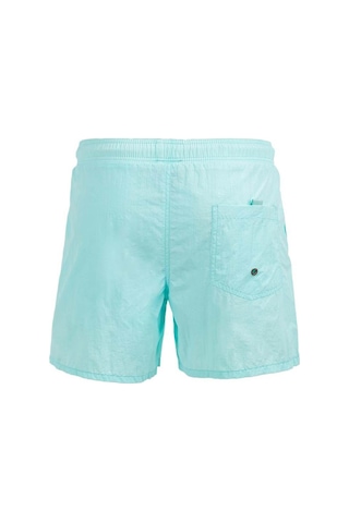Mint Su İtici Özellikli Naylon Kumaş Düz Renk Basic Erkek Plaj Deniz Şort Mayo - 540-mint 001