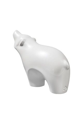 Mininal Hayvanlar Serisi Yukarı Bakan Ayı Dekoratif Obje