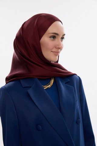 Mirsoy Scarf İdol Janjan Şal Bordo