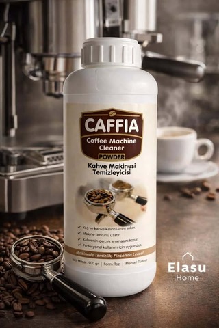 Caffia Kahve Makinesi Temizleme Tozu 900 G Polvere Beyaz