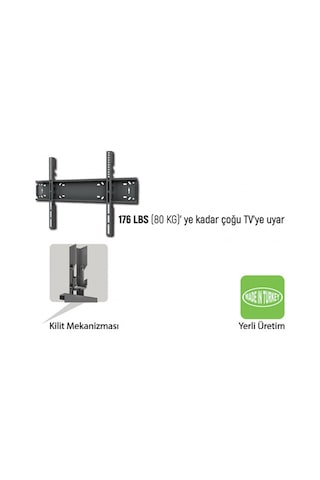 Everest Tk-4085 38"-85" Tv Duvar Aski Aparati