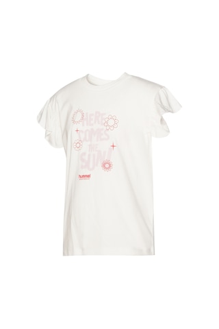 Hummel Angel Çocuk Kısa Kollu Tişört 912068-9003 Beyaz