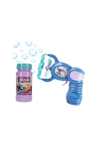 Disney Stitch Bubble Flurry Köpük Tabancası + 500 Ml Solüsyon Hediye Çok Renkli