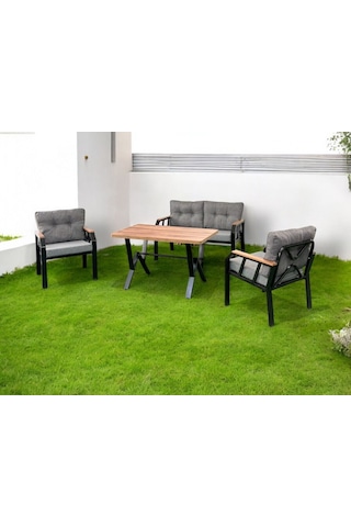 Tu Tienda Nergiz 2 1 1 Masa Bahçe Balkon Mobilyası,kazayağı Kazayağı