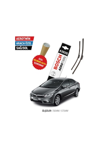 Bosch Aerotwin A392S Honda Civic Silecek (2012-2015 FB7)