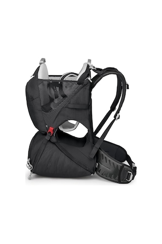 Osprey Poco Slt Unisex Çocuk Taşıyıcı Hafif, Katlanabilir, Airscape Destekli, Güneş Korumalı Bebek Kanguru Siyah
