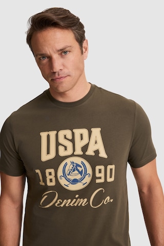 U.s. Polo Assn. Erkek Koyu Haki Tişört 50327174-vr111