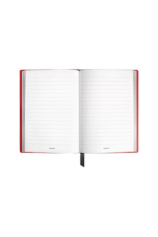 Montblanc The Legend Of Zodiacs The Goat Çizgili Orta Boy Not Def Kırmızı