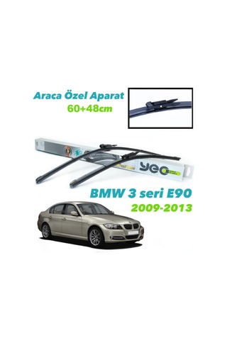 Bmw 3 Serisi E90 Ön Silecek Süpürgesi Seti 2009 - 2013