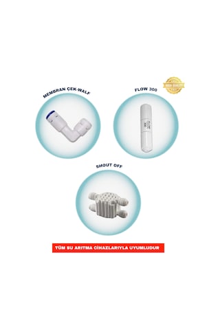 Su Arıtma Cihazı Yedek Parça Seti 3'lü Tüm Markalara Uyumludur