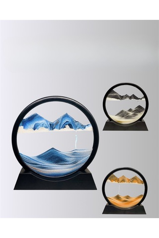 Dönüştükçe Yenilenen Dinamik Dekoratif Kum 3d Manzarası