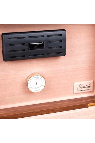Gentili Emilio Kahverengi Ceviz Kaplama Humidor 373049