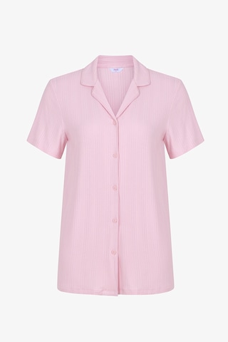 Penti Pembe Alia Pink Gömlek Pantolon Pijama Takımı