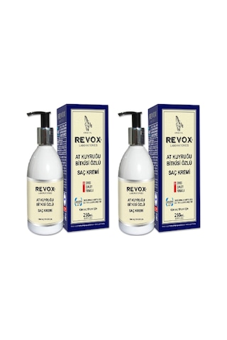 Revox At Kuyruğu Bitki Özlü Saç Bakım Kremi 2 x 250 ML