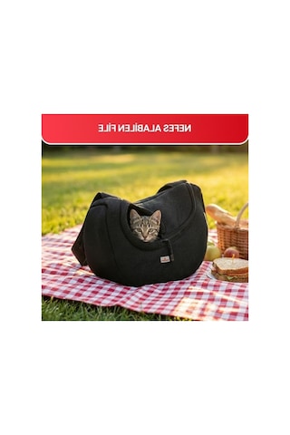 3.1 Phillip Lim Ayarlanabilir Askılı Kedi Ve Küçük Irk Köpek Taşıma Çantası 0233 Orangeblue Cat