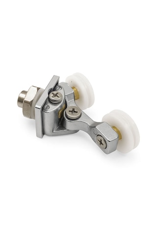 Ayrıntıshop Duşakabin Kanallı Tekerleği 24mm 1 Adet Krom