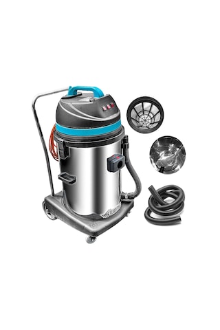 Wantoss  3 Motorlu Islak Kuru Sanayi Tipi Süpürge 3600 W
