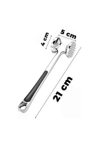 Döküm Et Dövücü Çift Taraflı Dayanıklı Alüminyum Gövde Et Yumuşatma Tokmağı Ergonomik Saplı Pratik Ve Sağlam Et Tokmağı Mutfakta Et Hazırlığı İçin İdeal Mutfak Aleti Diğer