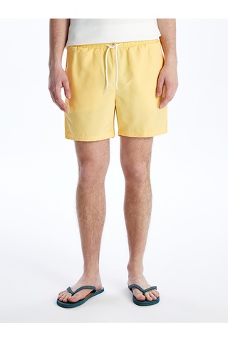 Lcw Swımwear Sarı Kısa Boy Basic Erkek Deniz Şortu