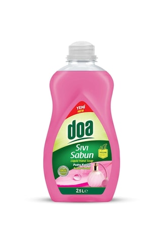 Doa Sıvı Sabun Pudra Kokulu 2.5 Lt X 6 Adet