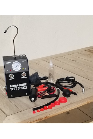 Duman Kaçak Test Cihazı Mavi Kasa Full Ekipman Aksesuar Yakıtı