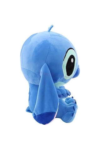 Stitch Peluş Oyuncak 55 Cm Büyük Boy Sevimli Peluş Karakter Mavi