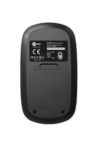 Lenovo Lecoo Ws214 2.4ghz Kablosuz 1200dpı Siyah Optik Mouse Belirtilmemiş