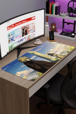 Vinland Saga Anime V1 - 90x40 Xxl Gaming Kauçuk Kaymaz Taban Mouse Pad Fare Altlığı