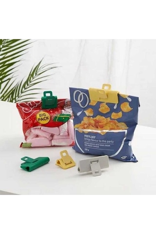 Örıngabborre Paket MandalıÇok Renkli 9 Parça Ambalaj Klipsi