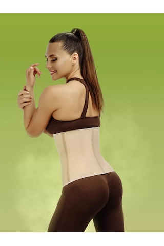 Mistirik Tvigoso Göbek  Toparlayıcı 4 Aşamalı Askısız Latex Ten Renk