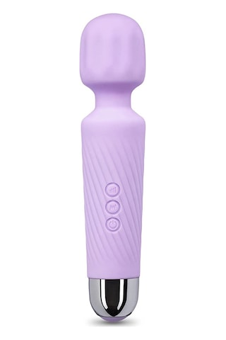 Xindoker Cilt Dostu Silikon Gövde Masaj Cihazı - 20 Farklı Mod Ve 8 Hız Ayarı İle Tüm Vücut Bölgelerine Profesyonel Masaj Mor