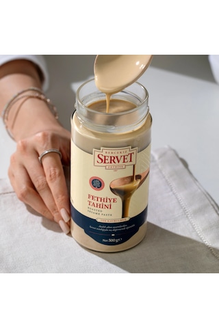 Servet Tek Kavrulmuş Taze Servet Tahini - 500g