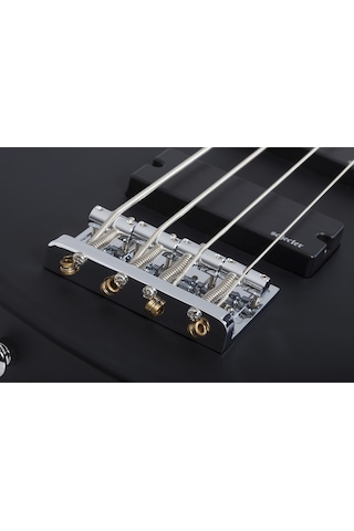 Schecter C-4 Deluxe Solak Bas Gitar Satin Black