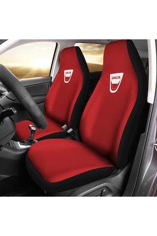 Dacia Sandero Araca Özel Oto Koltuk Kılıfı Pro - Kırmızı ( Yeni