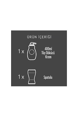 Hassas Ciltler Tüy Dökücü Krem 400 Ml