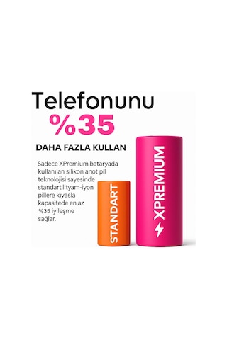 Xpremium Apple Uyumlu iPhone  X Batarya Pil Süper Yüksek Kapasiteli Güçlendirilmiş 3235 Mah