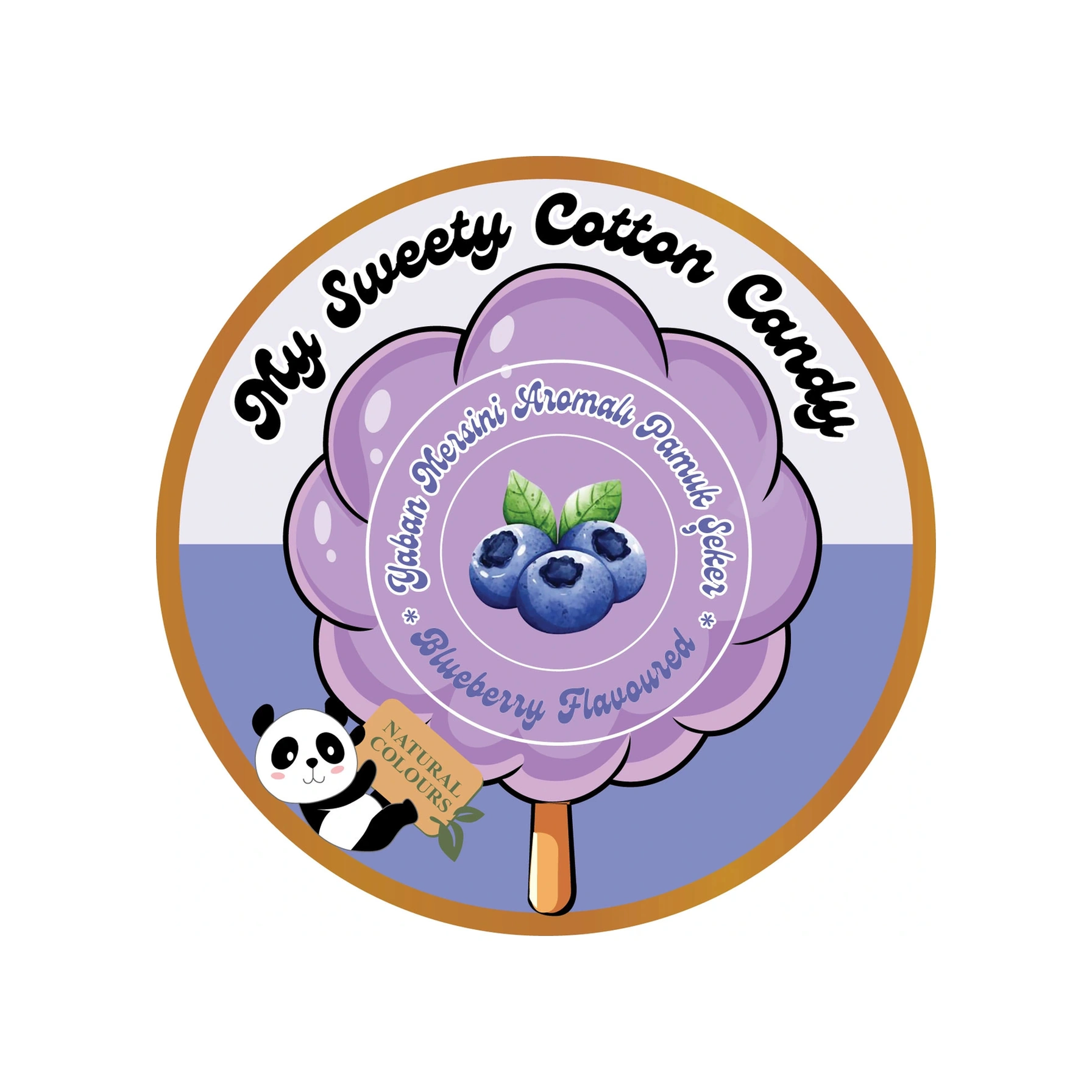 Yaban Mersini Aromalı Gurme Pamuk Şeker