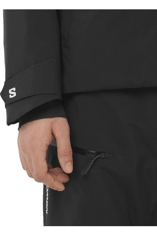 Salomon Salomon Brilliant Erkek Siyah Kayak Ceketi 27180 Siyah