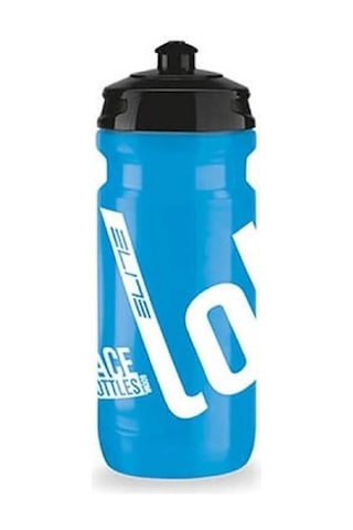 Elite Loli Bisiklet Matara - Suluk 550 Ml Performance Bisiklet Matarası Kafesi Mavi Mavi - Beyaz