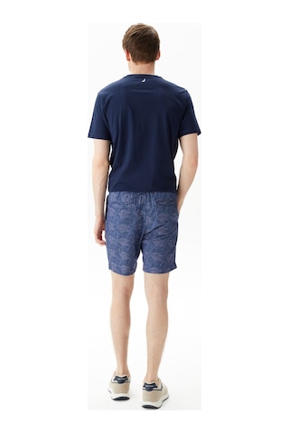 Nautica Nautıca Erkek Lacivert Bermuda Desenli B45222t Lacivert