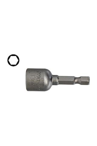 Master 530426 Manyetik Bits Lokma Somun Adaptörü 13x45 Mm
