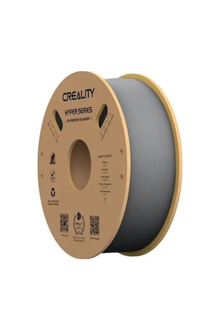 Creality Hyper Pla Gri Filament 1.75mm 1000gr Creality Hyper Pla Gri Filament 1.75mm 1000gr