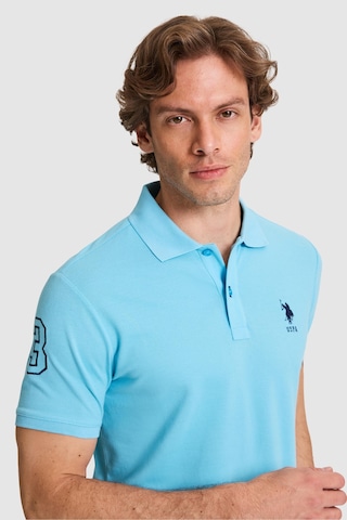 U.s. Polo Assn. Erkek Aqua Tişört Basic 50326920-vr007