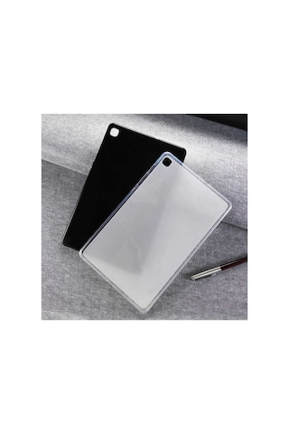 Samsung Galaxy A7 10.4 T500 2020 Kılıf Pürüzsüz Yüzey Ultra Ince Ultra Esnek Kapaklı Kılıf