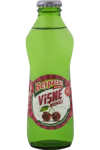 Beypazarı Vişne Aromalı Maden Suyu 200 Ml X 24 Adet