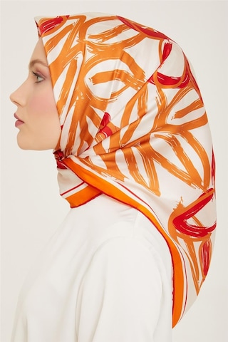 Armine Sura İpek Eşarp 24ya9123 50 - Desenli