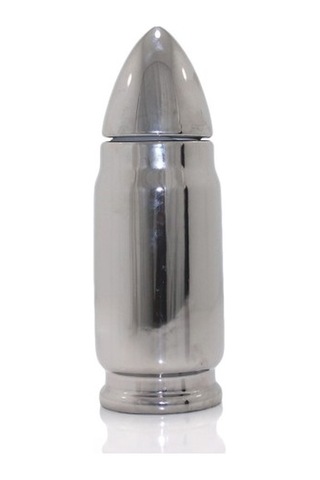 Mermi Tasarımlı Termos Bardak Gümüş Diğer